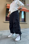 Siyah Bdg Gabardin Combat Pantolon P720