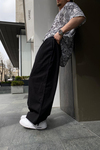 Siyah Combat Gabardin Pantolon P583