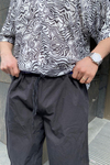 Siyah Combat Gabardin Pantolon P583