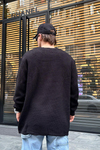 Siyah Oversize Kazak SW963