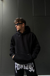 Siyah Rv Basic Oversize Sweatshirt SW1057