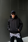 Siyah Rv Basic Oversize Sweatshirt SW1057