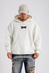 Star Patch Detay Krem Oversize Sweatshirt SW1147