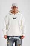 Star Patch Detay Krem Oversize Sweatshirt SW1147