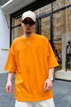 Statement Baskılı Oversize Tshirt T683