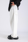 Super Baggy Seam Jean - Ecru P1086