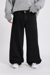 Super Baggy Siyah Jean Pantolon P1011