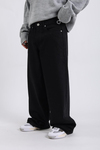 Super Baggy Siyah Jean Pantolon P1011