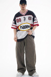Tsuneo Baskılı Oversize Forma Tshirt JC01 26Y196