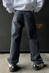 Vicinity Yeşil Nakışlı Füme Jean Pantolon P837