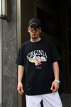 Virginia Baskılı Oversize Tshirt T542