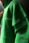 Yeşil A3B Baskılı Oversize Sweatshirt SW1034