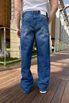 Yeşil Neon Nakışlı Vicinity Jean Pantolon P944