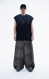 Yıkama Efektli Siyah Oversize Atlet CT01 MRT1754