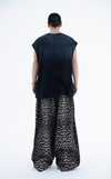 Yıkama Efektli Siyah Oversize Atlet CT01 MRT1754
