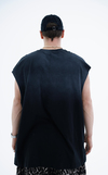 Yıkama Efektli Siyah Oversize Atlet CT01 MRT1754