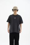 Yıkama Efektli Siyah Oversize Tshirt CT01 25CY101