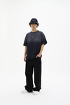 Yıkama Efektli Siyah Oversize Tshirt CT01 25CY074