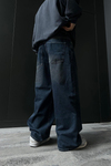 Yıkamalı Bel Detay Jean Pantolon P848