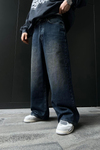 Yıkamalı Bel Detay Jean Pantolon P848