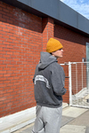 Yıkamalı Oversize Ask Ur Self Baskılı Hoodie