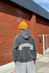 Yıkamalı Oversize Ask Ur Self Baskılı Hoodie