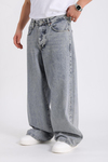 Yıkamalı Super Baggy Jean Pantolon P1014