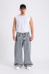 Yıkamalı Super Baggy Jean Pantolon P1014