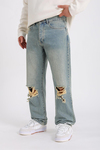Yırtık Detay Eskitme Jean Pantolon P1029