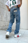 Yırtık Detay FSBN Loose Fit Jean Pantolon P695