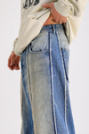 Zr Acid Wash Şerit Detay Baggy Jean P1051