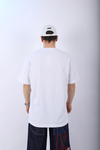 Zr Beyaz Oversize Basic Tshirt T966
