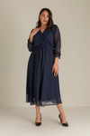 Marine blau Kleider