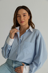 Blau Damen Hemden