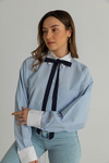 Blau Damen Hemden