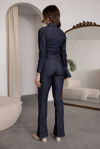 Denim Ceket Pantolon Takım - LACİVERT