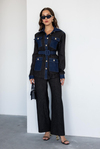 Denim Detay Premium Takım - SİYAH