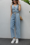 Denim Tulum - MAVİ