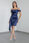 Navy Evening Dress