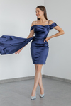 Navy Evening Dress