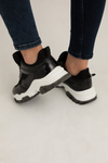Garnili Sneaker - SİYAH