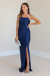 Navy Evening Dress