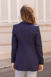 Gold Düğme Blazer Ceket - LACİVERT