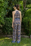 Halter Yaka Tulum - KAHVERENGİ