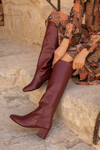 Weinrot Stiefel