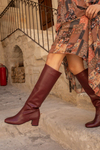 Weinrot Stiefel