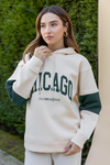 Kapüşonlu Sweatshirt - KREM