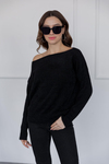 Schwarz Strickwaren & Strickpullover