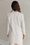 Keten Blazer Ceket - BEJ