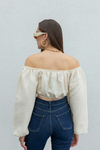 Cream Blouse